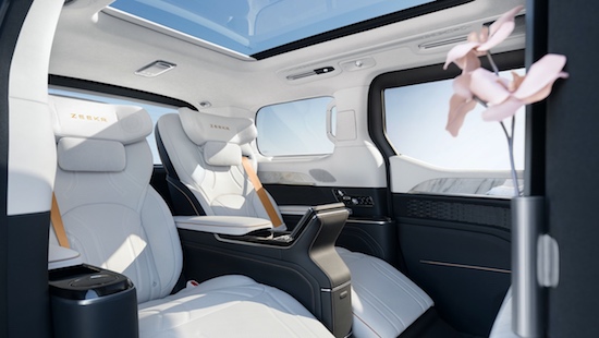 Price 789,000 yuan, Krypton 009 light open pure electric four ultra luxury MPV era _fororder_image014