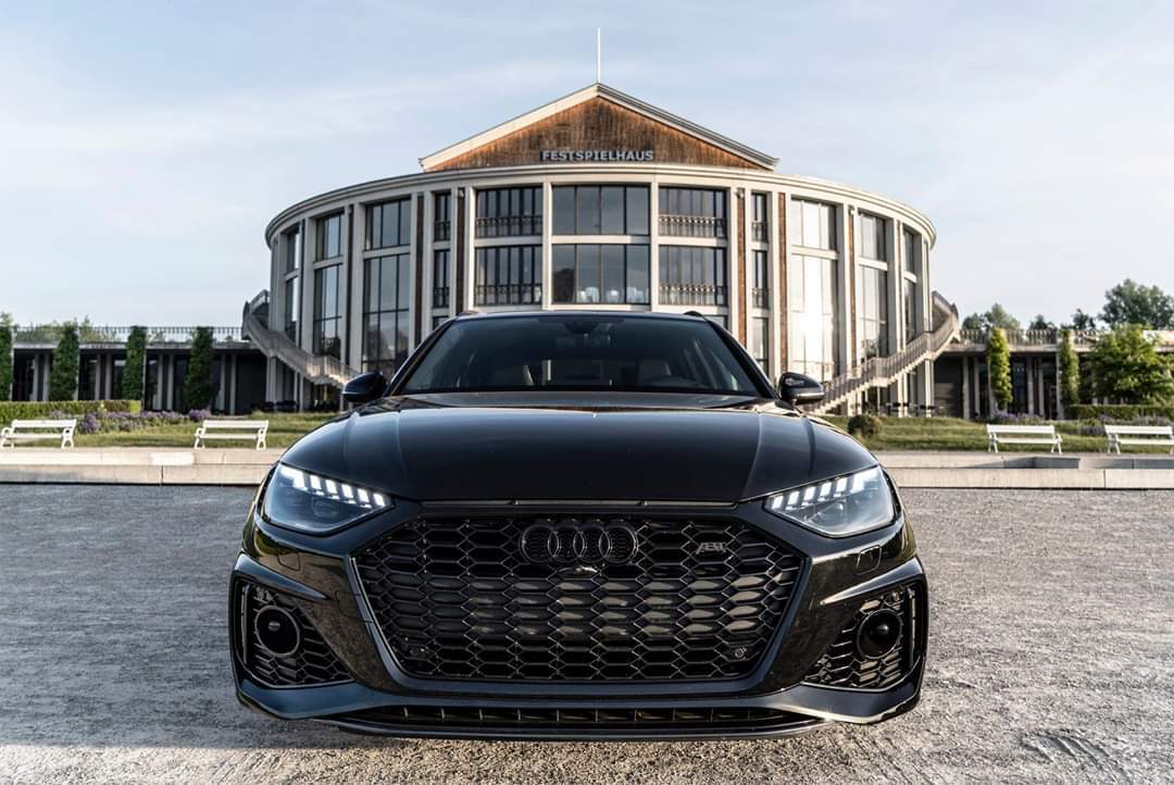 Car Beauty: Darth Vader Audi RS4 Avant ABT